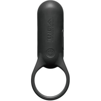 Эрекционное кольцо TENGA SVR+ BLACK с вибрацией